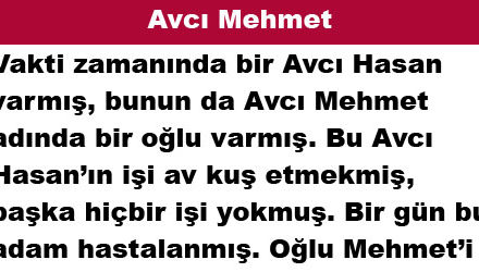 Avcı Mehmet